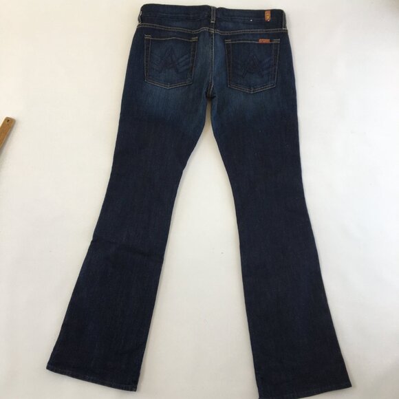7 For All Mankind A Pocket Flare Jeans Womens 32 - Picture 4 of 11